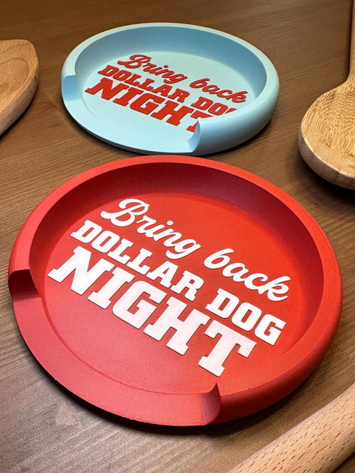 Bring Back Dollar Dog Night Tailgate Spatula Holder– 3D Printed BBQ Accessory