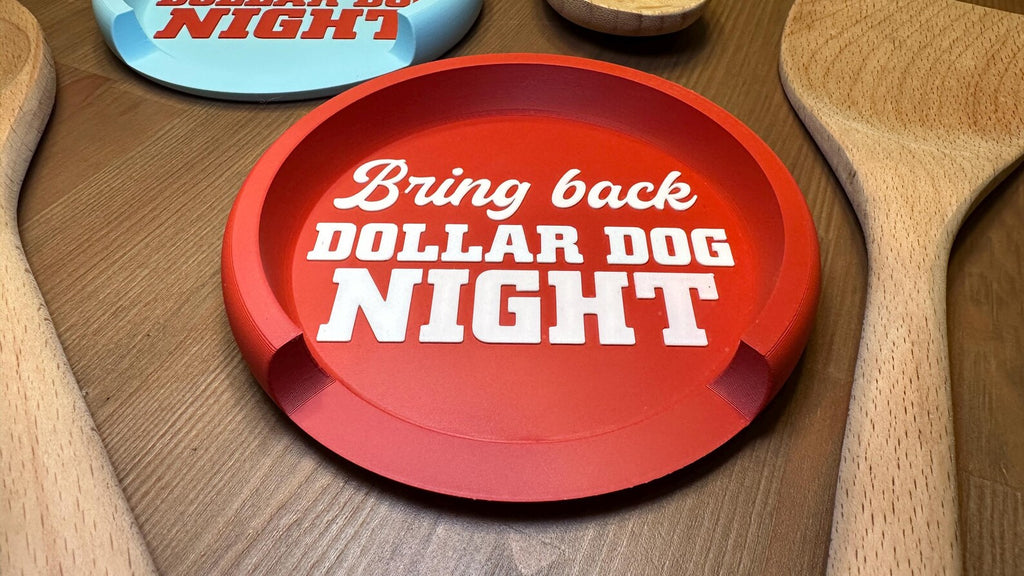 Bring Back Dollar Dog Night Tailgate Spatula Holder– 3D Printed BBQ Accessory