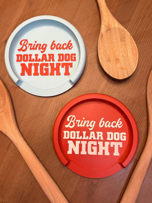 Bring Back Dollar Dog Night Tailgate Spatula Holder– 3D Printed BBQ Accessory