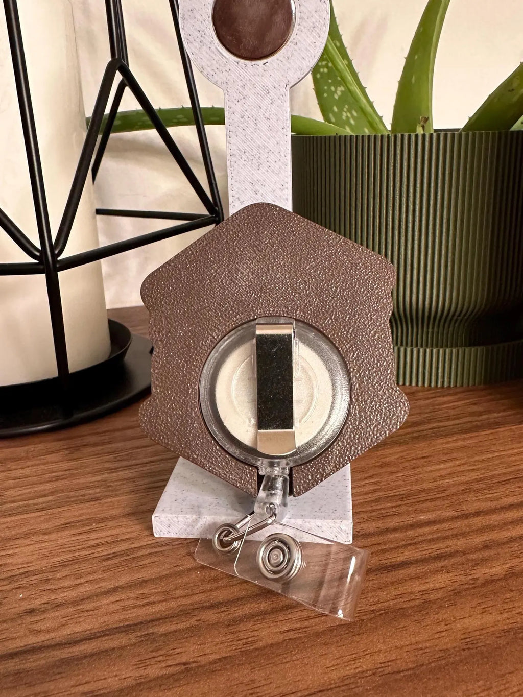 S’mores Badge Reel – Cute Campfire Treat ID Holder | 3D Printed Nurse Badge Reel | Sweet Fall & Summer Accessory