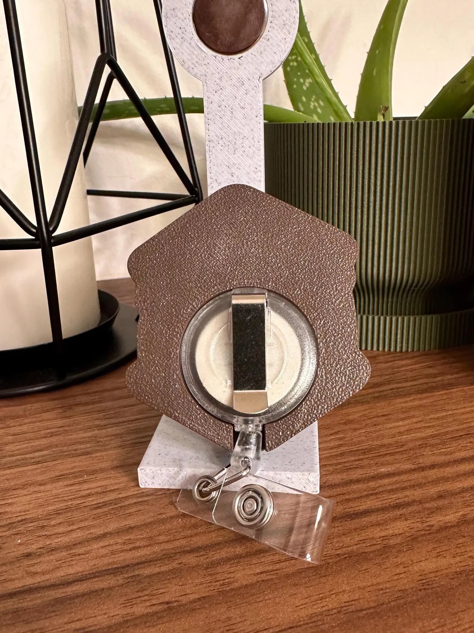 S’mores Badge Reel – Cute Campfire Treat ID Holder | 3D Printed Nurse Badge Reel | Sweet Fall & Summer Accessory