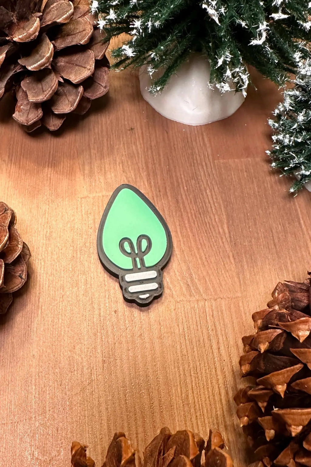 3D Printed Christmas Light Magnets – Festive Holiday Décor