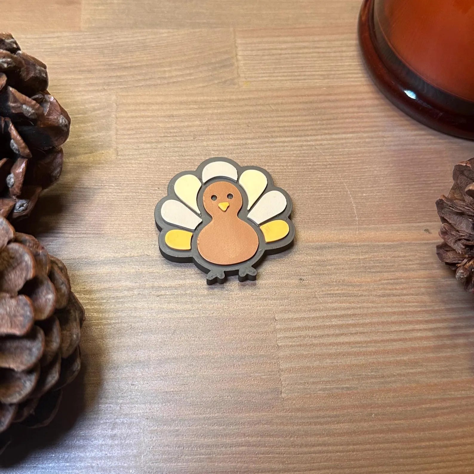 3D Printed Fall Magnet Set | Autumn Fridge Decor